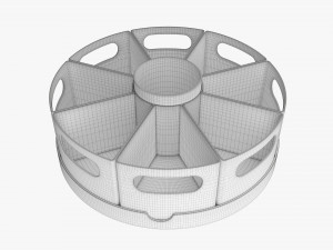 Colorful space storage organizer Modelo 3D