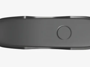 Compact corded phone 3D Model