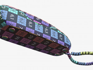 Compact corded phone 3D Model