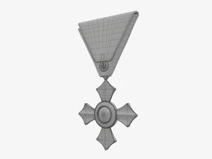 Decoration order mockup 01 dirty 3D Model
