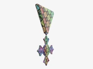 Decoration order mockup 01 dirty 3D Model