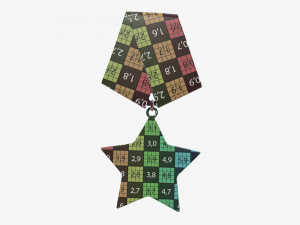 Decoration order mockup 03 Modelo 3D