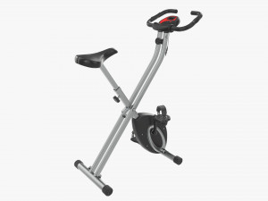 Folding fitness bike trainer 3D Model