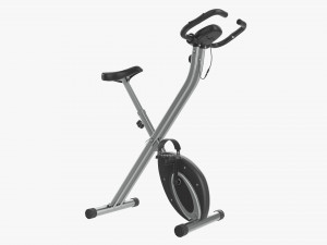 Folding fitness bike trainer Modello 3D