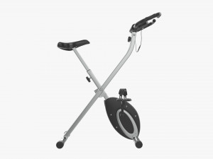 Folding fitness bike trainer Modello 3D