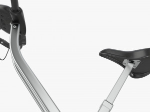 Folding fitness bike trainer Modello 3D
