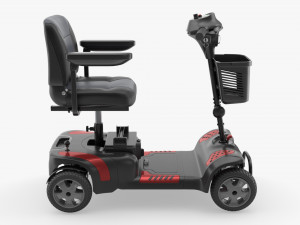 Four wheel power medical scooter Modelo 3D