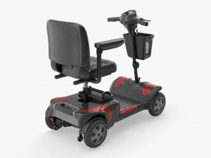 Four wheel power medical scooter 3D Model