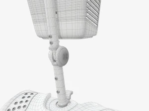 Four wheel power medical scooter 3D Model