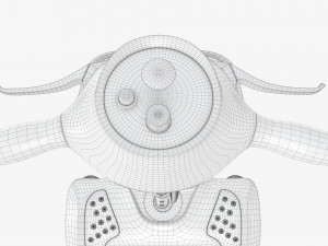 Four wheel power medical scooter Modelo 3D