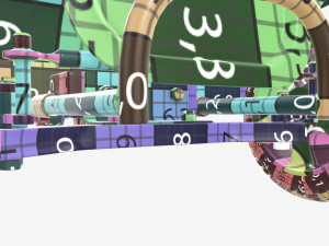 Four wheel power medical scooter Modelo 3D
