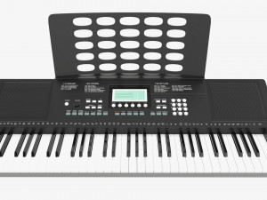 Home music keyboard 3D Model