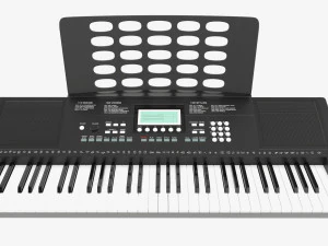 Tastiera musicale domestica Modello 3D