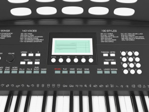 Home music keyboard 3D Model