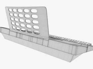 Home music keyboard 3D Model