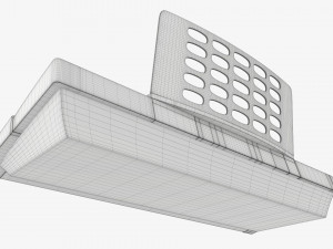 Home music keyboard 3D Model