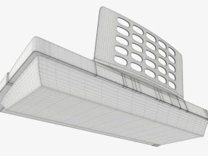 Tastiera musicale domestica Modello 3D