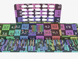 Home music keyboard 3D Model