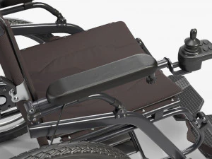 Silla de ruedas h&iacute;brida manual y el&eacute;ctrica Modelo 3D