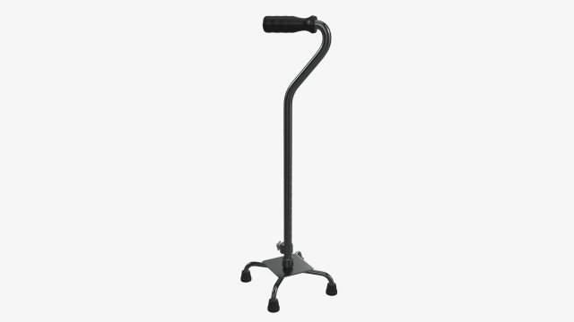Large quad cane Modelo 3D .c4d .max .obj .3ds .fbx .stl .blend 