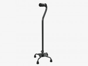 Large quad cane Modelo 3D