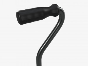 Large quad cane Modelo 3D