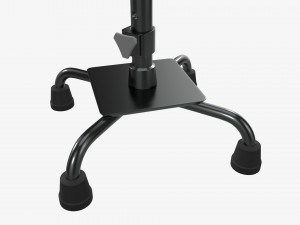 Large quad cane Modelo 3D