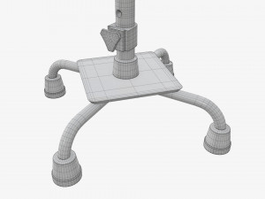 Large quad cane Modelo 3D