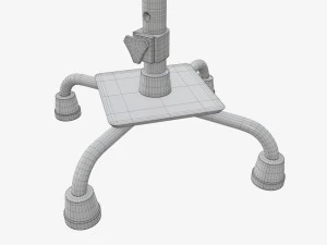 Cana qu&aacute;drupla grande Modelo 3D