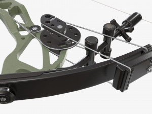 Lever action compound bow 3D 모델