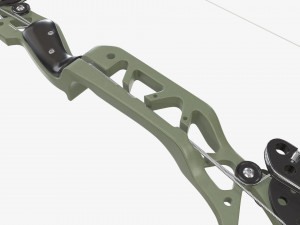 Lever action compound bow 3D 모델