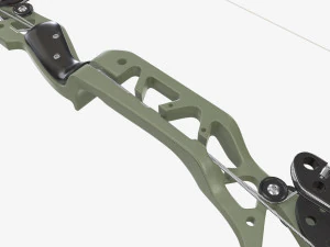 लीवर क्रिया यौगिक धनुष 3D मॉडल