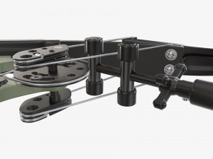 Lever action compound bow 3D 모델
