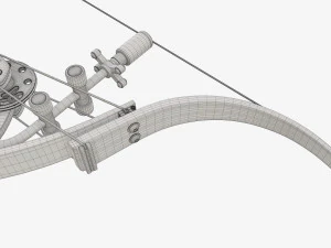 लीवर क्रिया यौगिक धनुष 3D मॉडल