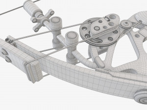 Lever action compound bow 3D 모델