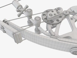 लीवर क्रिया यौगिक धनुष 3D मॉडल