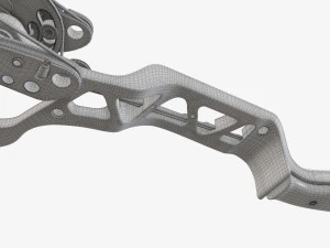 लीवर क्रिया यौगिक धनुष 3D मॉडल