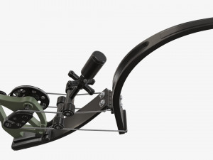 Lever action compound bow drawn Modelo 3D
