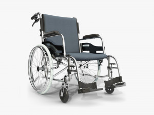 Light manual wheelchair 01 3D Model