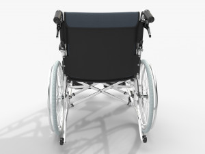 Light manual wheelchair 01 Modelo 3D