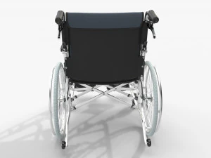 Light manual wheelchair 01 3D Model