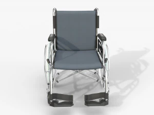 Light manual wheelchair 01 3D Model