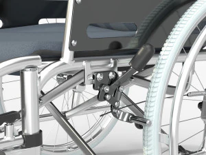 Light manual wheelchair 01 3D Model
