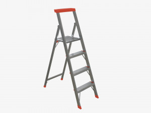 Lightweight foldable stepladder 3Dモデル