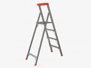 Lightweight foldable stepladder Modelo 3D