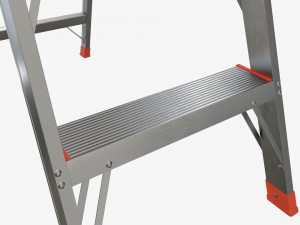Lightweight foldable stepladder Modelo 3D