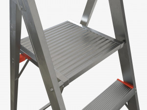 Lightweight foldable stepladder Modelo 3D