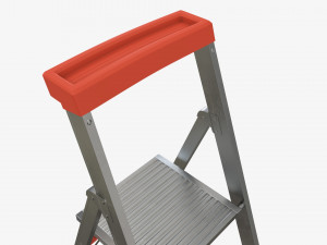 Lightweight foldable stepladder Modelo 3D
