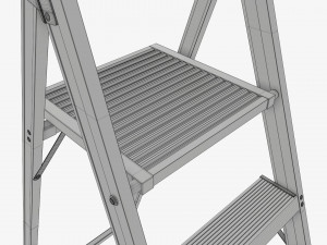 Lightweight foldable stepladder Modelo 3D