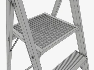 Escalera de mano plegable y ligera Modelo 3D